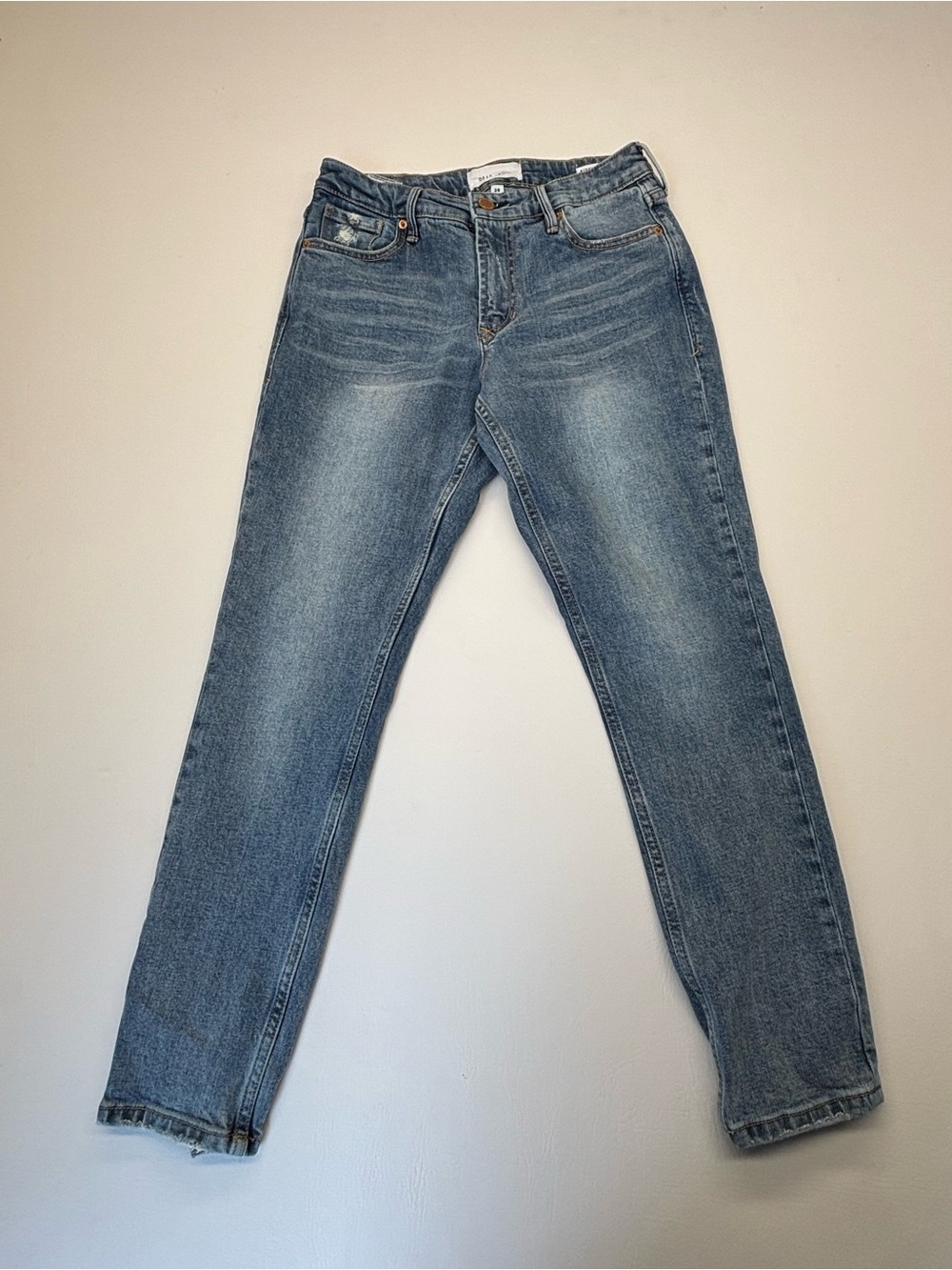 Dear John Aiden Slim Girlfriend Distressed Denim - Size 26